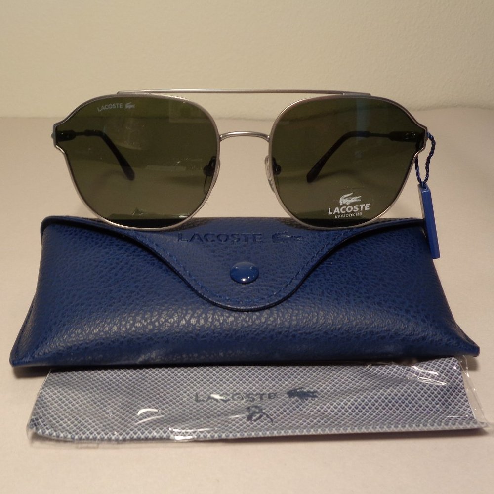 Lacoste L103SND Ruthenium New Men's Sunglasses